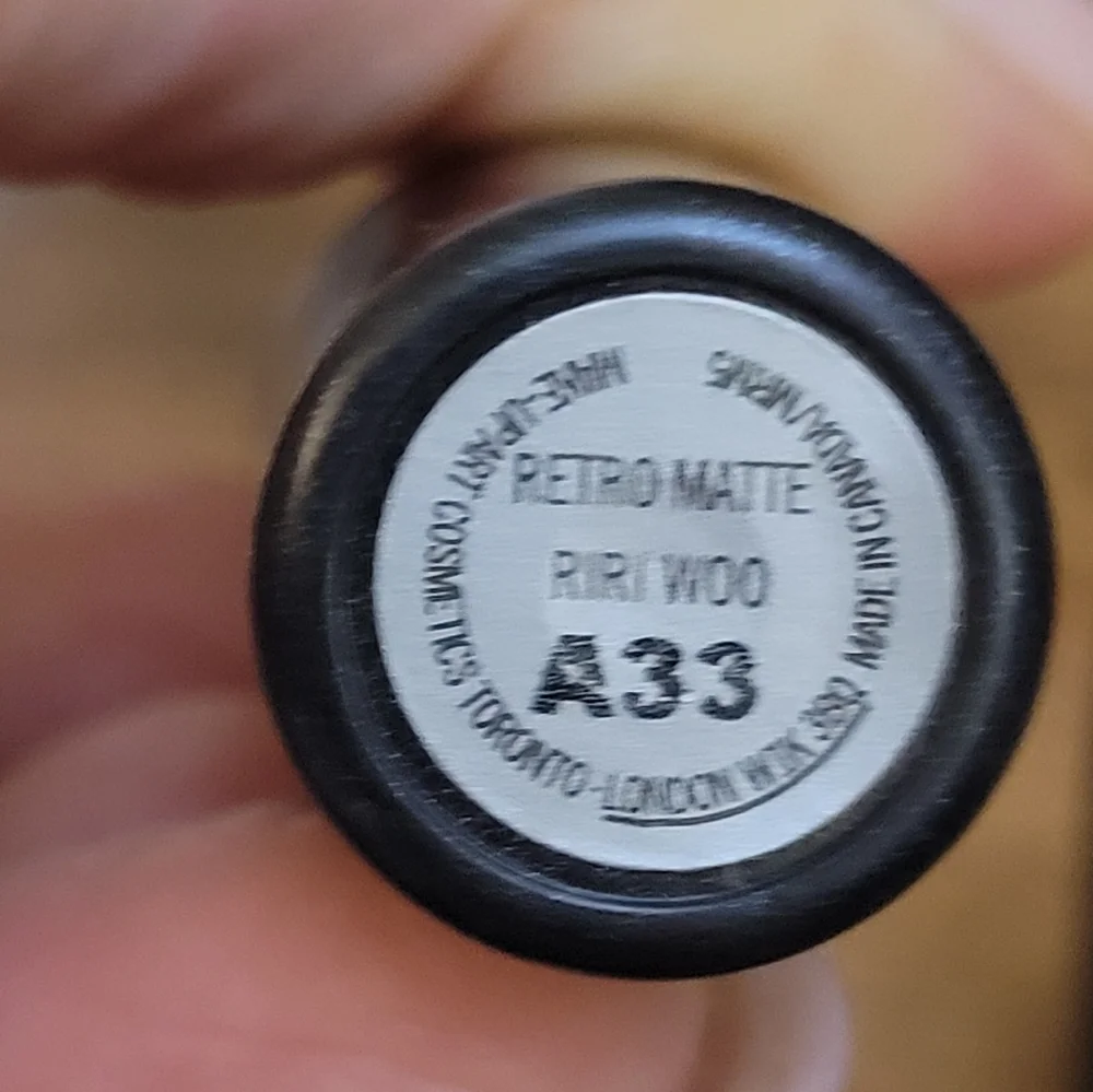 Limited edition of RiRi Woo - MAC Lipstick